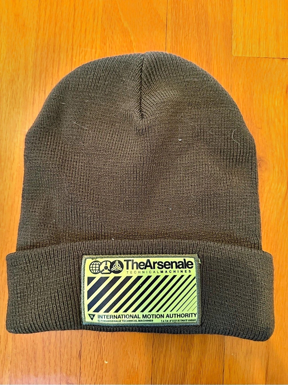 TheArsenale Brown Knit Beanie